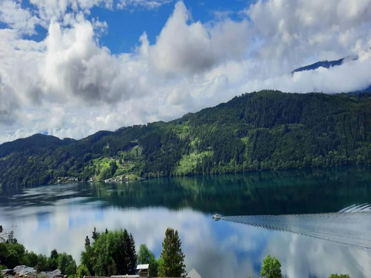 Haus Kraller-Urlaub Mit Seeblick 米尔施塔特 外观 照片